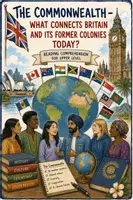 Vorschau - Arbeitsblätter - The Commonwealth - what Connects Britain and its Former Colonies Today? - Deckblatt