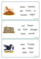 Vorschau - Stationenlernen - Schuettelsaetze Herbst - Seite 1