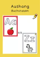 Vorschau - Poster - Buchstaben A-Z | Schwungübungen | Alphabet Aushang | Deko - Deckblatt