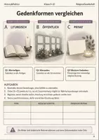 Vorschau - Arbeitsblätter - Allerheiligen & Allerseelen – Arbeitsheft Klasse 9–10 - Seite 3