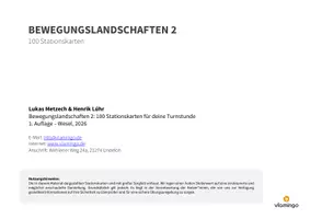 Vorschau - Stationenlernen - Bewegungslandschaften: 100 Stationskarten für Kinderturnen & Sportunterricht (Paket 2) - Seite 2