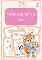 Vorschau - Fördermaterial/Inklusion - Ziffernkarten ZR 10 – Aushang Mathematik Klasse 1 - Deckblatt