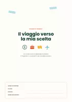 anteprima - Materiale di supporto/inclusione - Il viaggio verso la mia scelta - Pagina di copertina