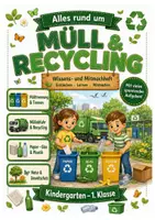 Vorschau - Arbeitsblätter - Alles rund um Müll & Recycling – Wissens- und Mitmachheft (Kita–1. Klasse) - Deckblatt
