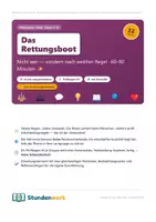 Vorschau - Arbeitsblätter - Menschenwürde Dilemma Ethik Klasse 8 9 - Deckblatt
