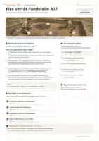 Vorschau - Stundenentwürfe - Steinzeit 5/6: Archäologie und Funde - Seite 1