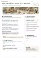 Vorschau - Stundenentwürfe - Steinzeit 5/6: Archäologie und Funde - Seite 2