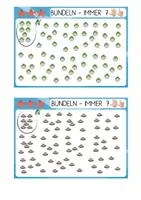 Aperçu - Inclusion - Cartes à compter jusqu'à 7 | Regrouper les quantités, 3 niveaux – maternelle dès 5 ans - Page 3