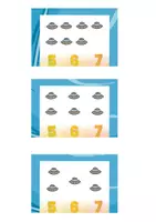Aperçu - Inclusion - Cartes à pince – Associer quantités et nombres jusqu'à 7 | Motricité fine, maternelle dès 5 ans - Page 1