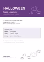anteprima - Esercizi - 🎃 Halloween: leggo e capisco, 4 letture con soluzioni - Pagina di copertina