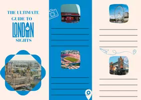 Vorschau - Arbeitsblätter - The Ultimate Guide to London Sights - Arbeitsblatt - Deckblatt