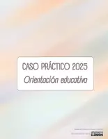 Vista previa - Otros - CASO PRÁCTICO 2025 OPOSICIONES MADRID orientación educativa - Portada