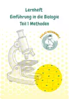 Vorschau - Merkblätter - Lernheft Methoden der Biologie - Deckblatt