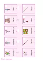 Vista previa - Refuerzo / NEE / Materiales de apoyo - Vocabulario para trabajar articulación- /fl/: Profe Julieva - página 2