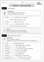 Vorschau - Arbeitsblätter - Materialpaket Rechtschreibung und Grammatik - Seite 1