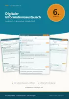 Vorschau - Arbeitsblätter - Programmieren Informatik 6 Mittelschule - Deckblatt