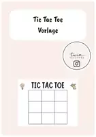 Vorschau - Spiele - tic tic tac - Deckblatt