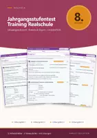 Vorschau - Klassenarbeiten - Jahrgangsstufentest Deutsch 8 Realschule - Deckblatt