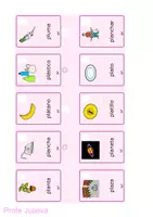 Vista previa - Refuerzo / NEE / Materiales de apoyo - Vocabulario para trabajar articulación- /pl/:Profe Julieva - página 2