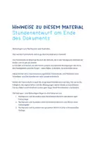 Vorschau - Stundenentwürfe - Nachspuren Klasse 1 - Seite 1