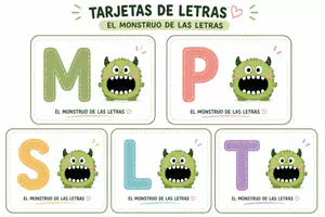 Vista previa - Juegos / Gamificación - Monstruo de las letras - página 1