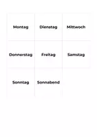 Vorschau - Spiele - Spiel: Paare finden | German/DaZ | Wochentage/Days of the week - Seite 3