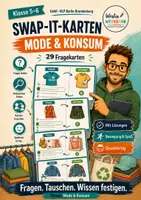 Vorschau - Spiele - Swap-it-Karten: Mode & Konsum – Bewegungsspiel für GeWi Klasse 5/6 | 29 Karten mit Lösungen | Farbe & s/w | manueller & automatischer Duplexdruck - Deckblatt