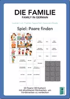 Vorschau - Spiele - Spiel: Paare finden | German/DaZ | Familie/Family - Deckblatt