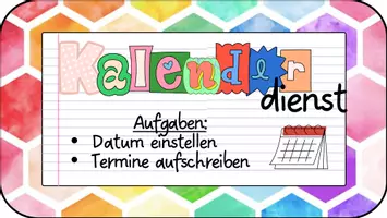 Vorschau - Bildkarten - Diensteschilder für das Klassenzimmer - Seite 3