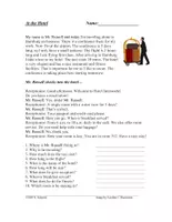 Vorschau - Text - At the Hotel English Reading: Englisch als Fremdsprache - Deckblatt