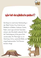 Vorschau - Arbeitsblätter - Lesedetektiv: Wer hat die Waldkiste geklaut? Lesespiel - Seite 3