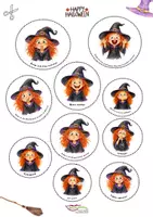 Vorschau - Bildkarten - Mundmotorik Hexe - Deckblatt