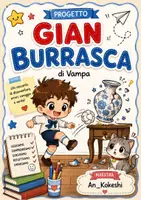 anteprima - Esercizi - Il testo narrativo realistico con Gianburrasca - Pagina di copertina