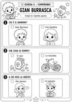 anteprima - Esercizi - Il testo narrativo realistico con Gianburrasca - Pagina 1