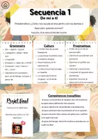 Aperçu - Préparation de séquence / Séquence complète - Séquence n°1 – De mí a ti | À la rencontre de l’autre - Page de couverture