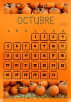 Vista previa - Decoración del aula - CALENDARIO PARA EL AULA, CURSO 2026/2027 - página 2