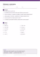 anteprima - Esercizi - 🎃 Halloween in matematica: 10 schede per le classi 3-5 - Pagina 2