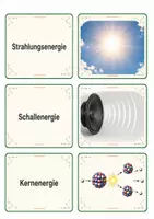 Vorschau - Spiele - Physik-Merkspiel: Energieformen & Beispiele | 24 Kärtchen - Seite 3