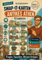 Vorschau - Spiele - 🃏 SwapIt-Materialpaket: Geschichte & Orientierung – 4 Klassenspiele | Lernen mit Bewegung | GeWi Klasse 5–6 - Seite 1