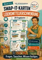 Vorschau - Spiele - Swap-it-Kartenspiel: Lebensmittelverschwendung – bewegtes Klassenspiel für GeWi 5/6 |Farbe & S/W | Duplex- und manueller Druck - Deckblatt