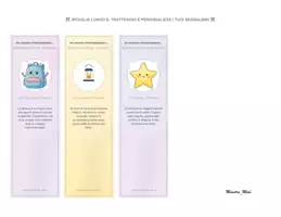 anteprima - Font originali - Accoglienza-segnalibri_lettura_classe_quinta-da plastificare - Pagina 1