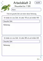 Vorschau - Arbeitsblätter - Rechenrätsel | Mathematik Klasse 4 | 10 Arbeitsblätter als PDF - Seite 2