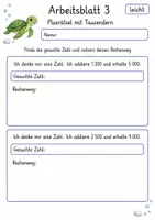 Vorschau - Arbeitsblätter - Rechenrätsel | Mathematik Klasse 4 | 10 Arbeitsblätter als PDF - Seite 3