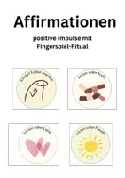 Vorschau - Spiele - Affirmationen - mit Fingerspiel-Ritual - Deckblatt