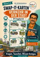 Vorschau - Spiele - SwapIt-Themenpaket Stadt – 4 Spiele mit 116 Aufgabenkarten - Seite 1