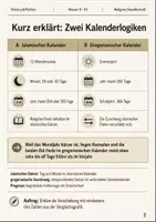 Vorschau - Arbeitsblätter - Islamischer Mondkalender – Arbeitsheft 9–10 - Seite 1