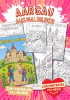 Vorschau - Arbeitsblätter - Aargau Schweiz Kanton Ausmalbilder - Deckblatt