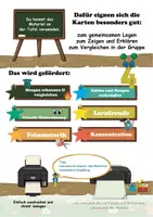 Aperçu - Inclusion - Cartes à coller et découper – Nombres et quantités jusqu'à 4 | Motricité fine, maternelle dès 3 ans - Page 2