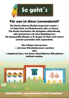 Aperçu - Inclusion - Cartes à pinces jusqu'à 10 | 54 cartes quantités et nombres, motricité fine | Maternelle & GS - Page 1