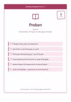 Vorschau - Test - Proben Deutsch Klasse 1 Grundschule - Deckblatt